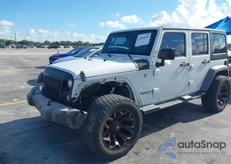 2016 Jeep Wrangler Unlimited Sport from USA, damaged, VIN 1C4BJWDG0GL175812